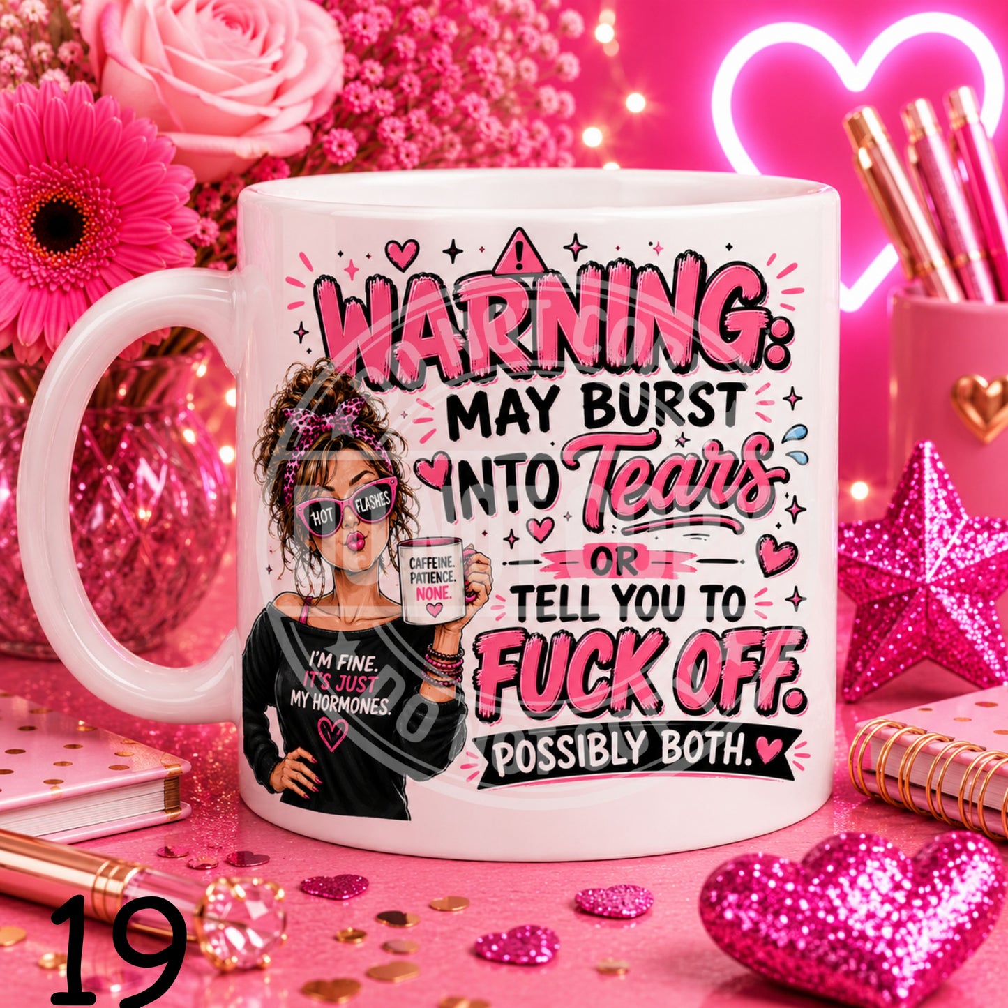 Cheeky Midlife mug - funny printed gift