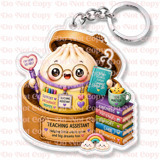 Head Teacher Dumpling Keyring