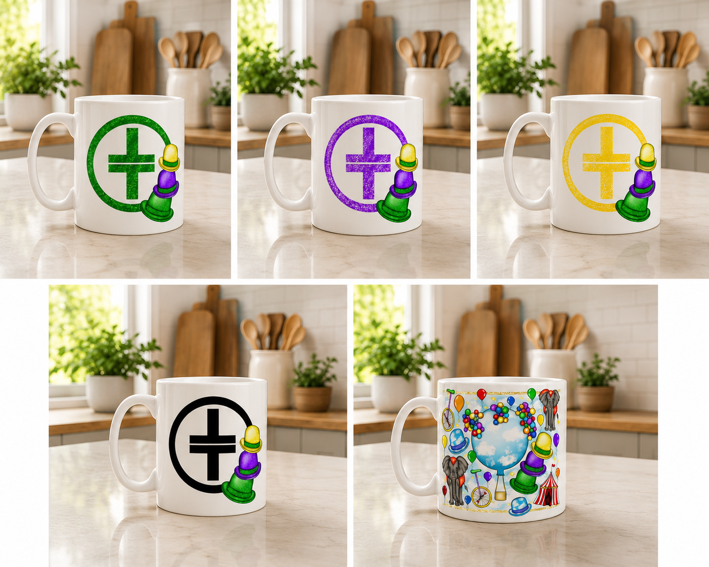Circus collection Ceramic Mug
