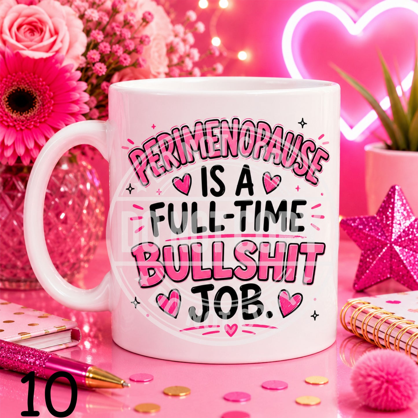 Cheeky Midlife mug - funny printed gift