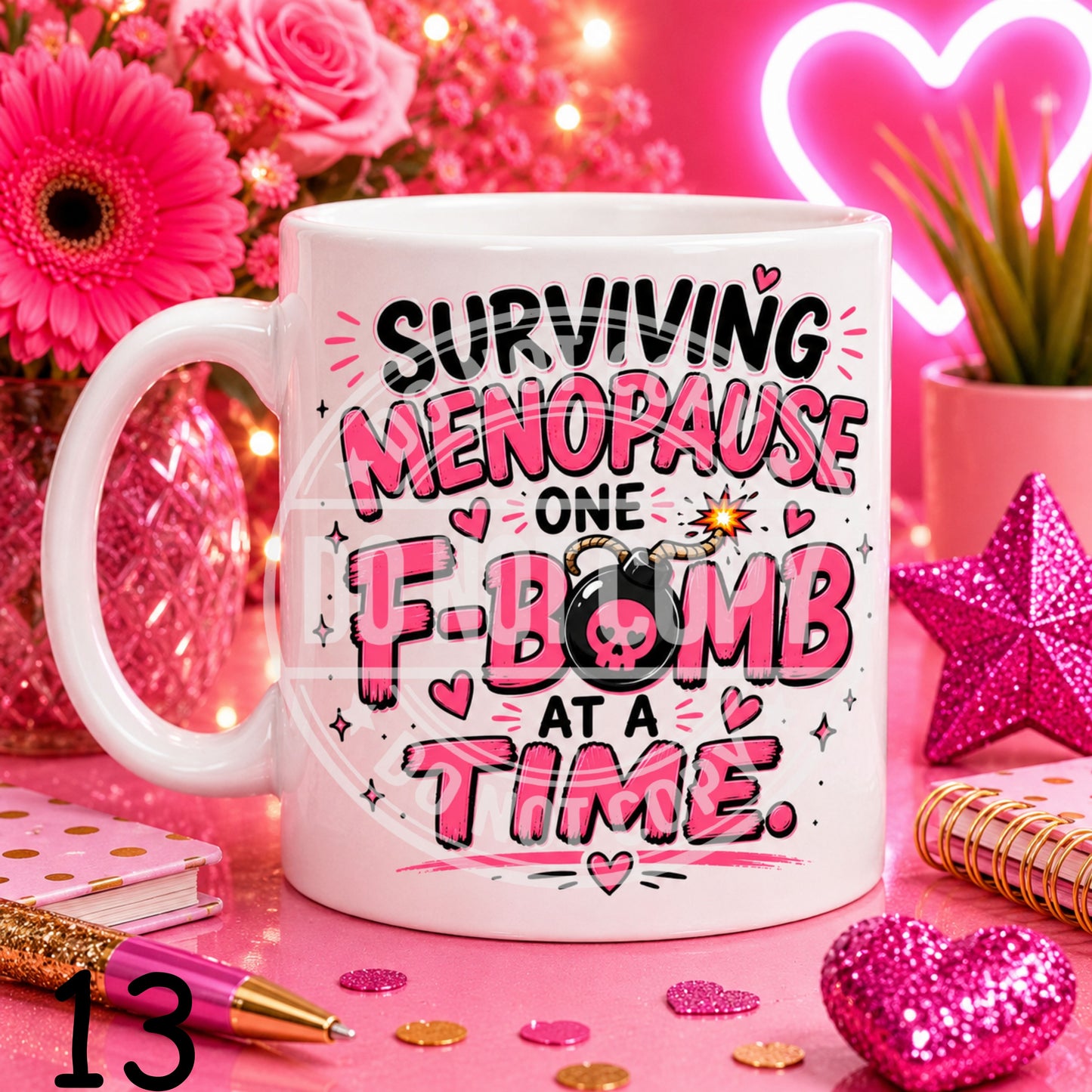 Cheeky Midlife mug - funny printed gift