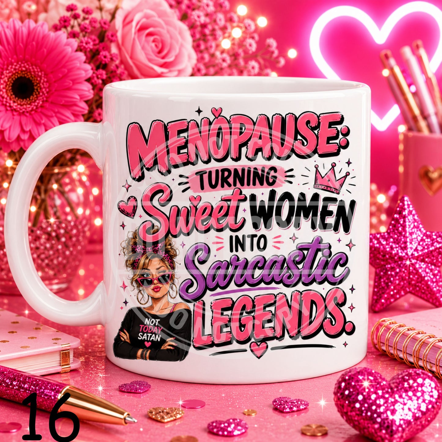 Cheeky Midlife mug - funny printed gift