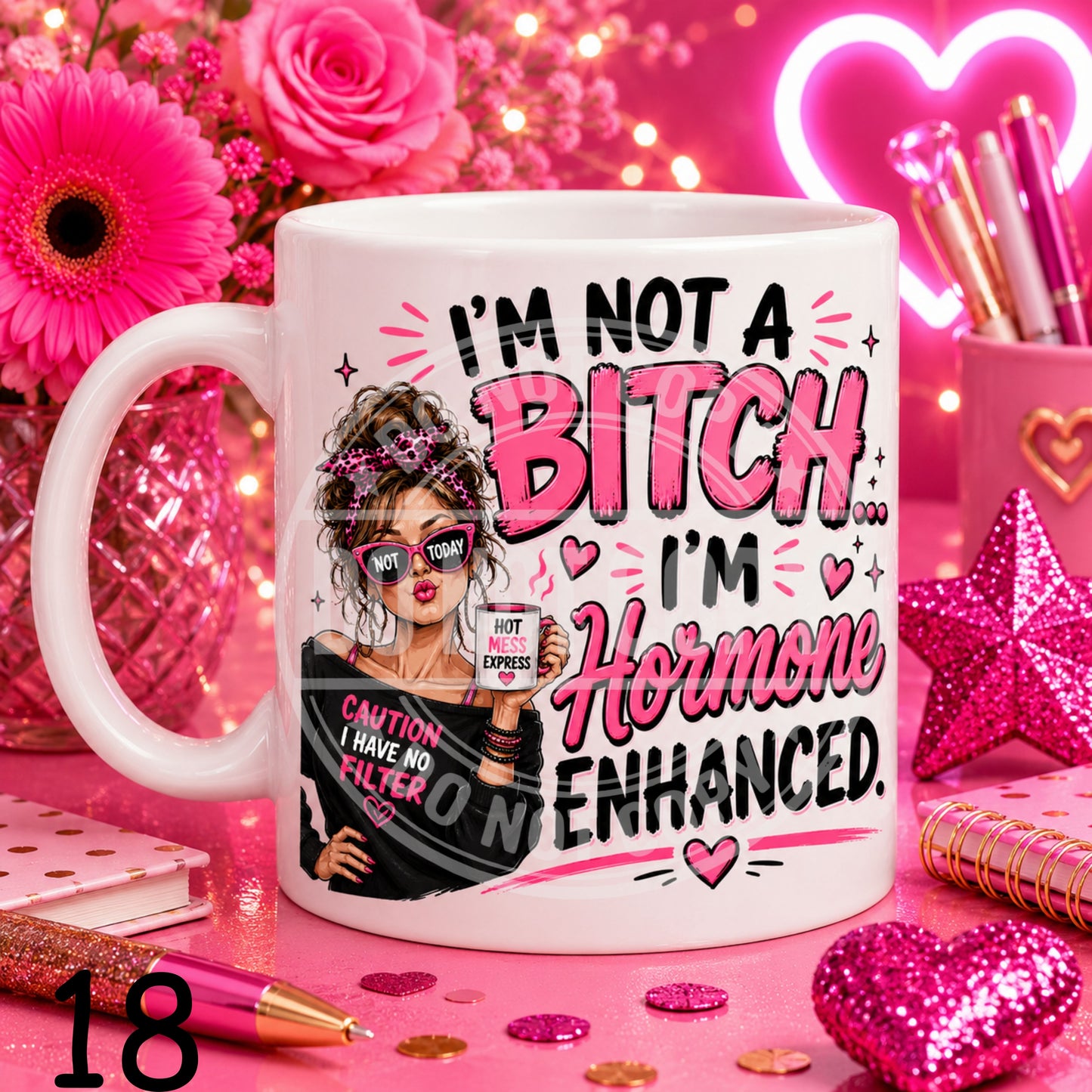 Cheeky Midlife mug - funny printed gift