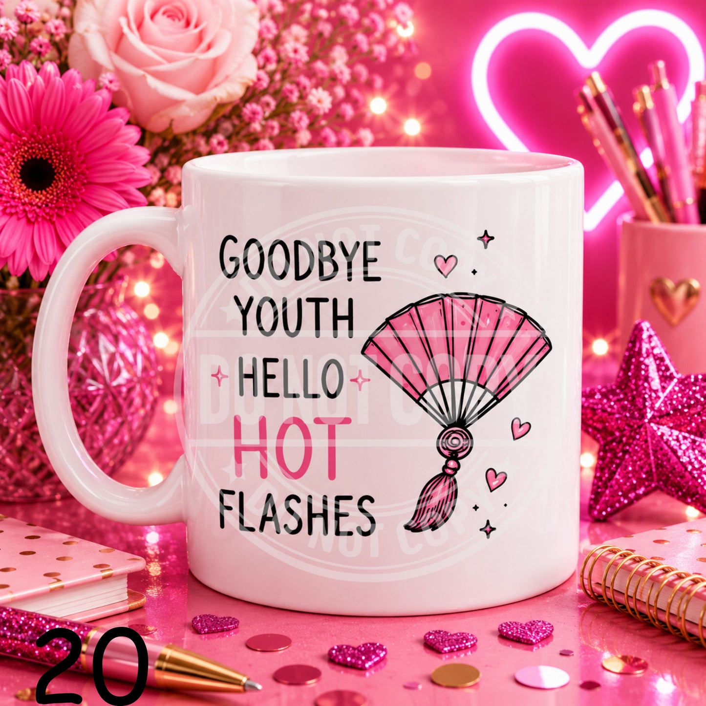 Cheeky Midlife mug - funny printed gift