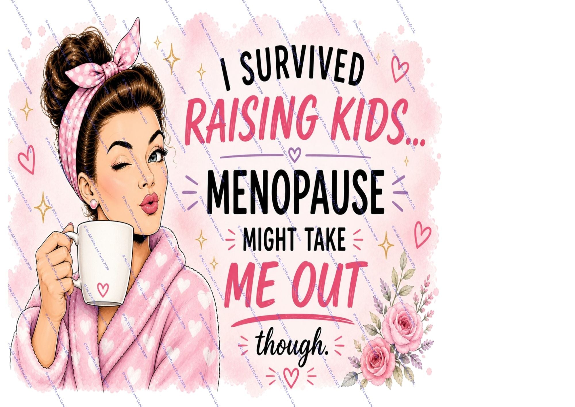 👕 Menopause Print T-Shirt
