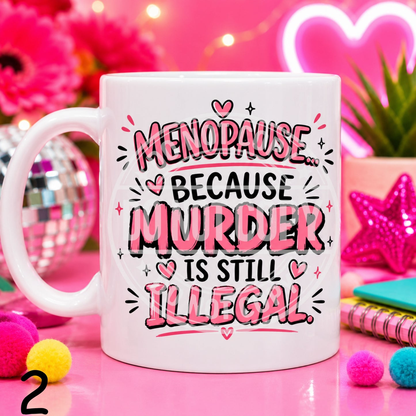 Cheeky Midlife mug - funny printed gift