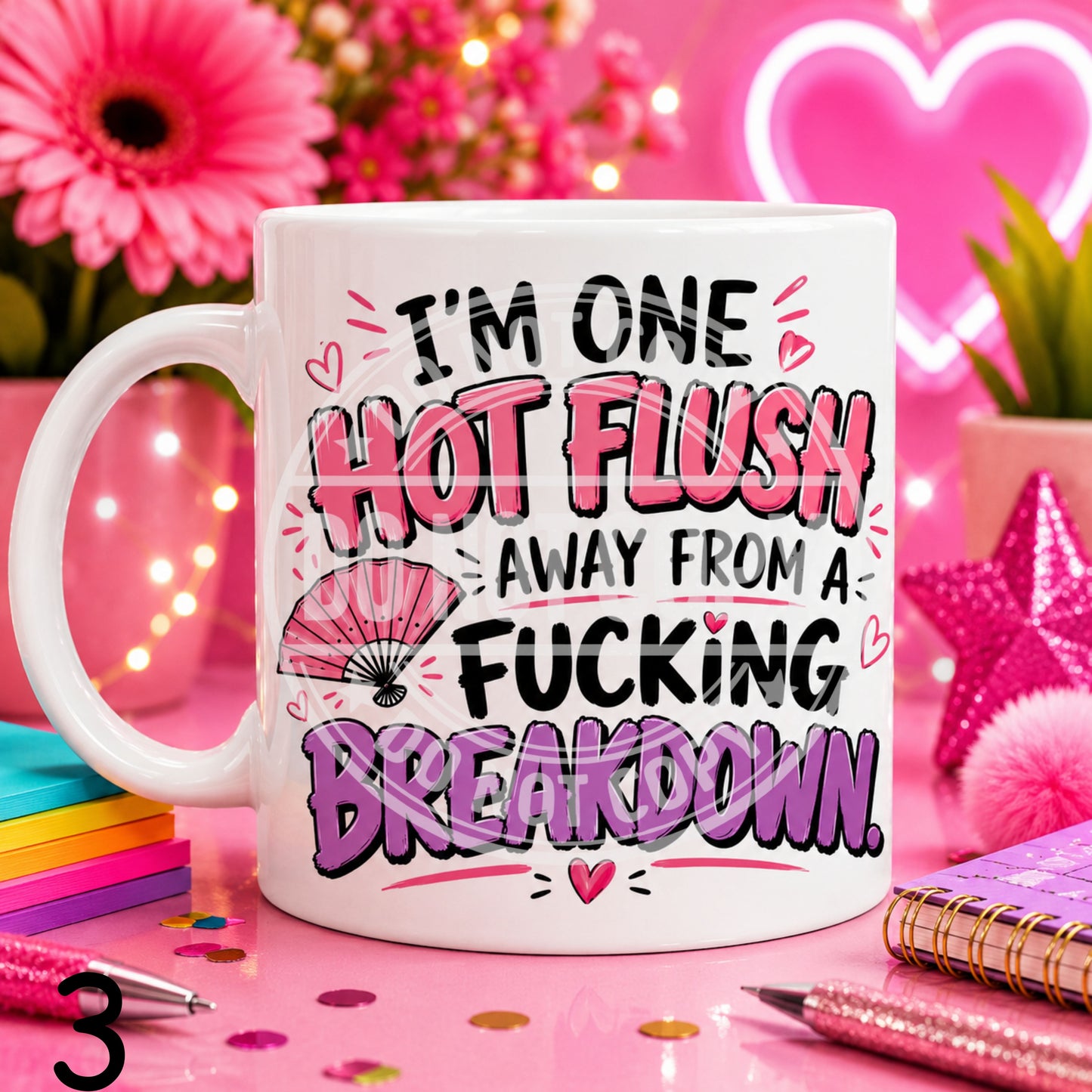 Cheeky Midlife mug - funny printed gift