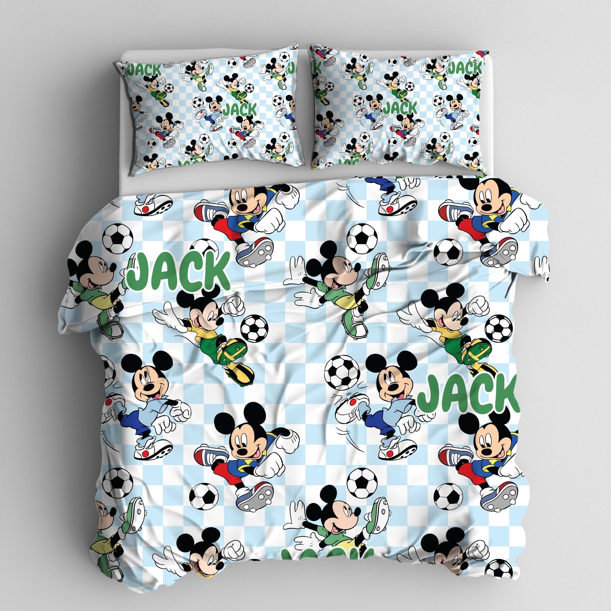 Personalised Bedding Set - Custom Name Duvet Cover (Single, Double, King)