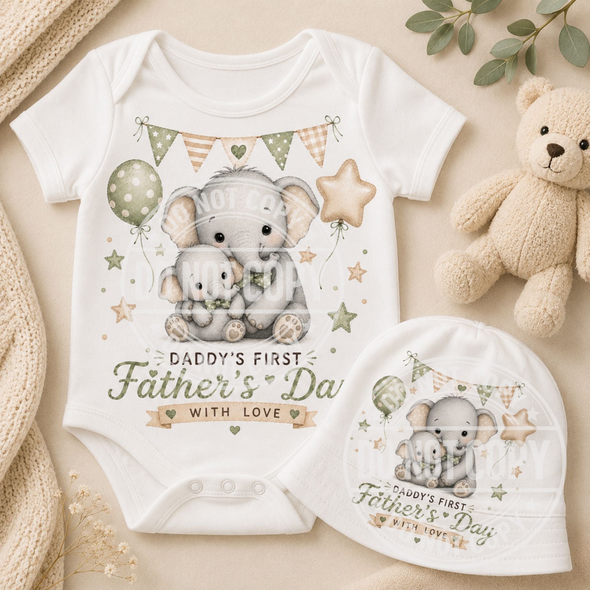 My First Father's Day Highland Cow Mug | Baby Bib | Baby Grow | Personalised New Dad Gift | Cute Father's Day Gift Set