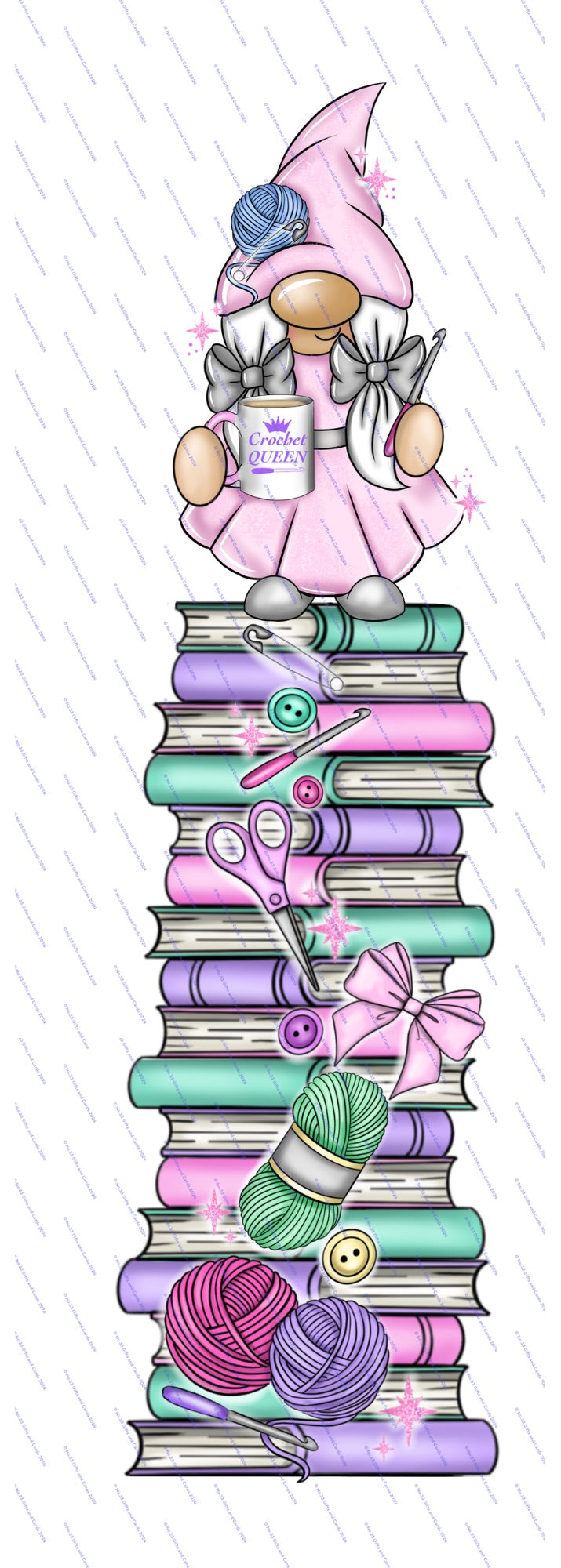 Whimsical Character Bookmarks — Vinyl Bookmark