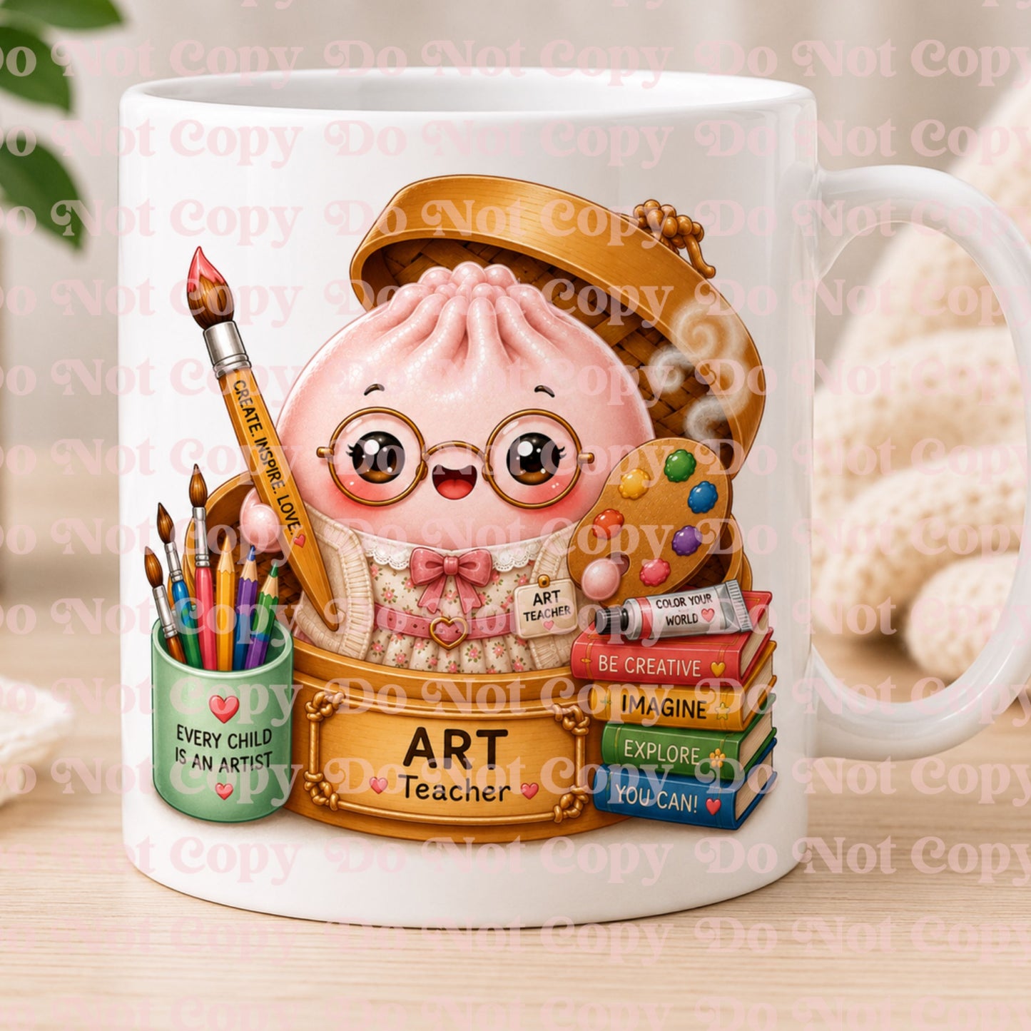 Head Teacher Dumpling  Keyring