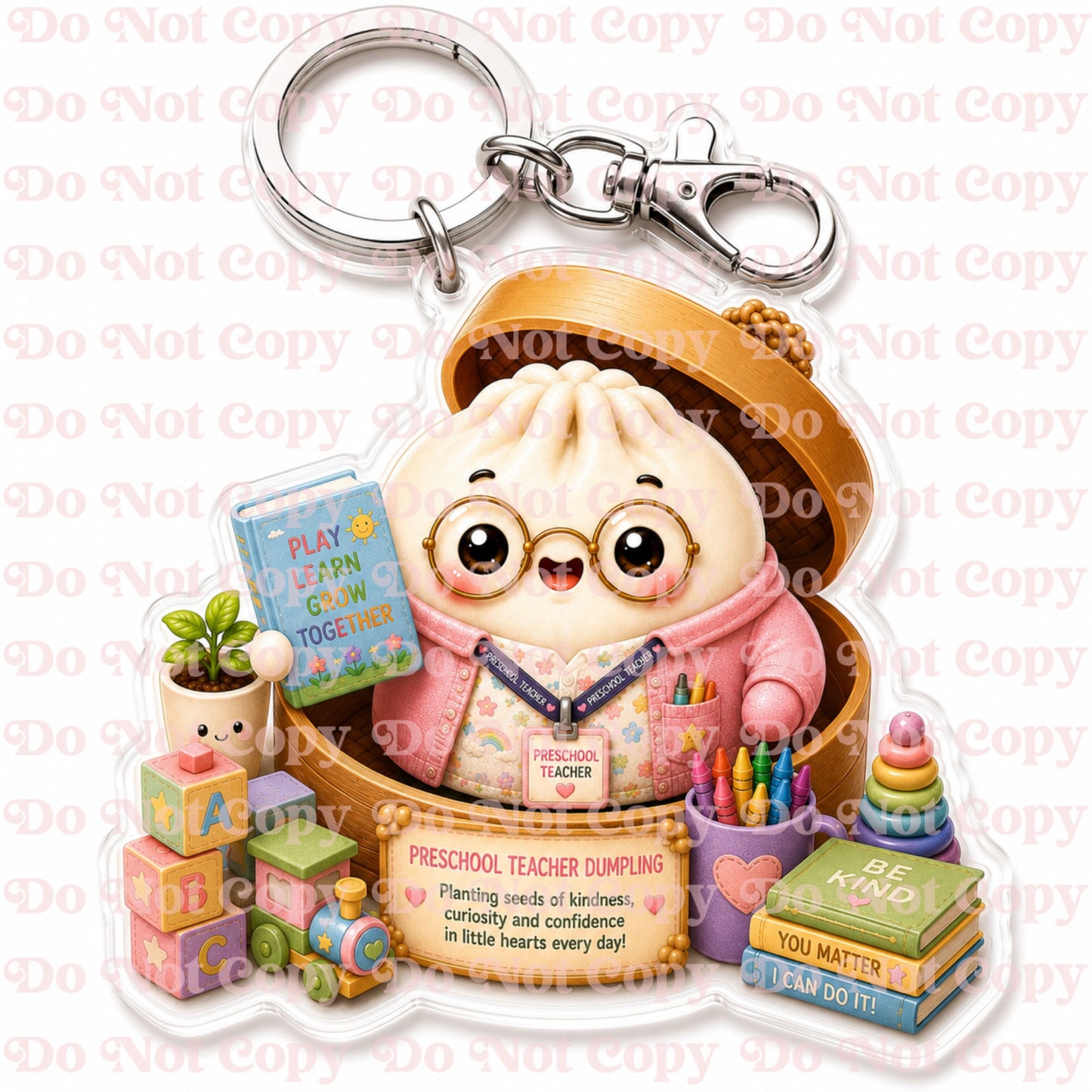 Head Teacher Dumpling  Keyring