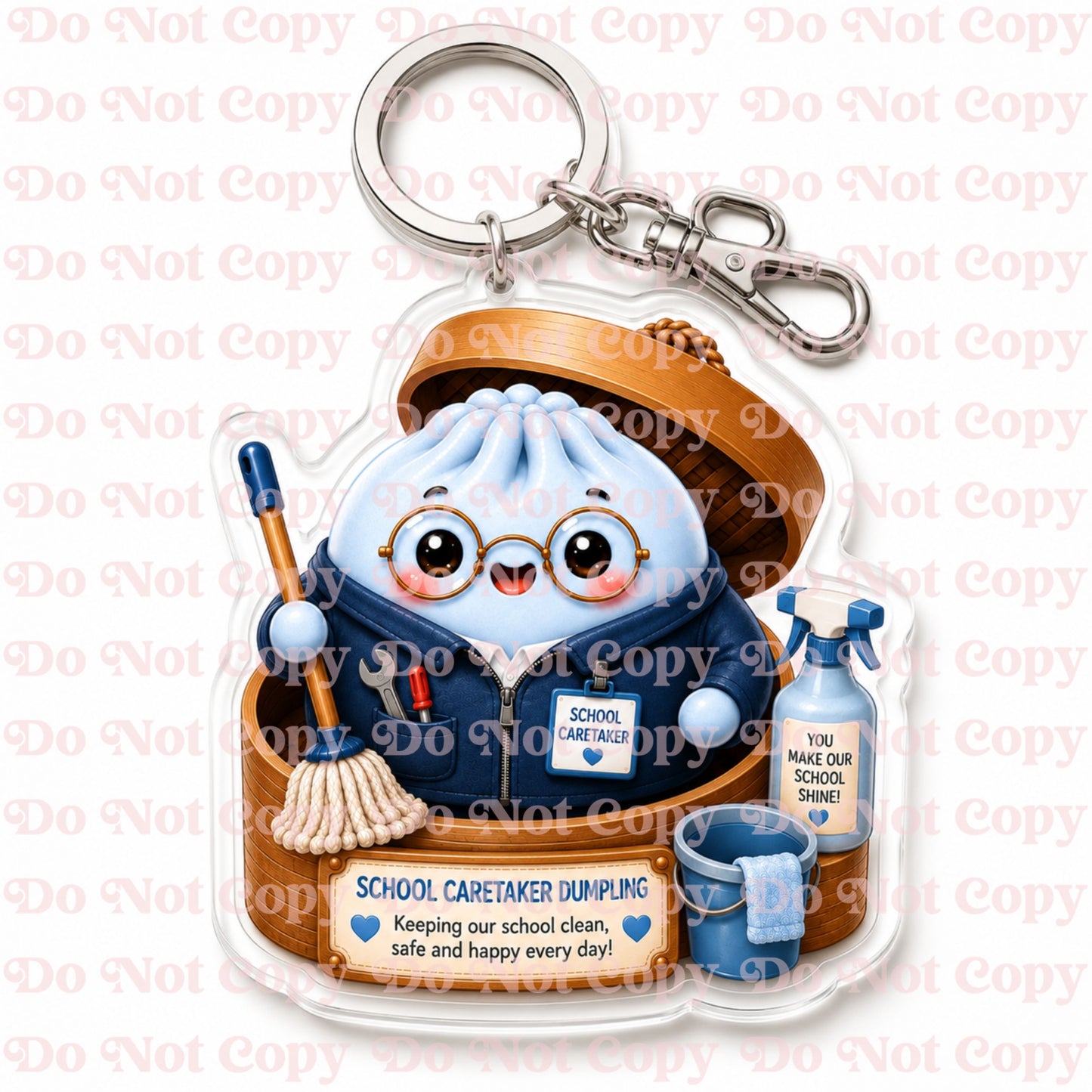 Head Teacher Dumpling  Keyring