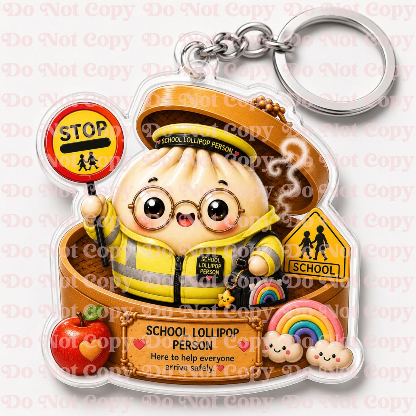 Head Teacher Dumpling  Keyring