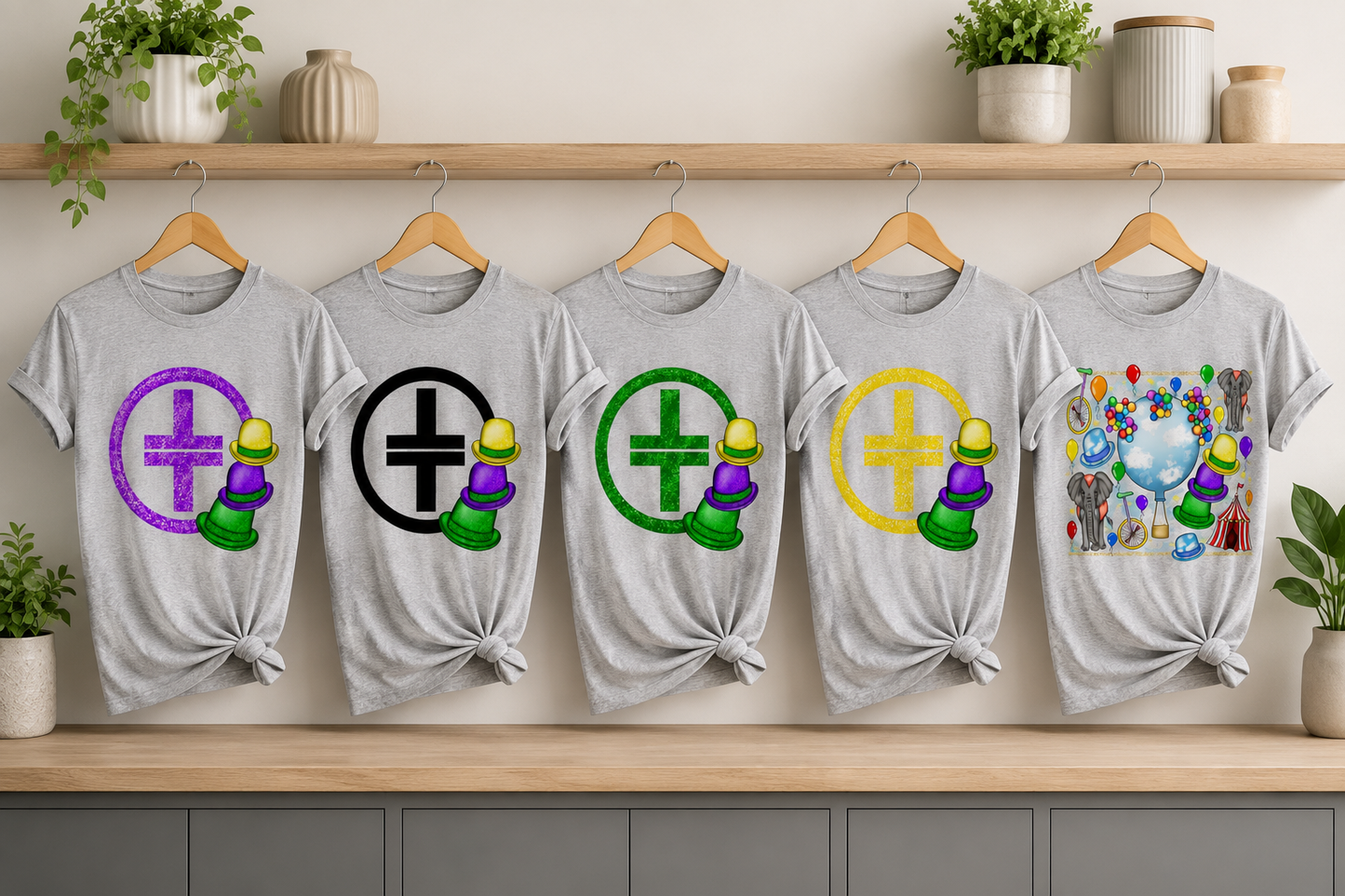🎪Circus Collection Adult T-Shirt