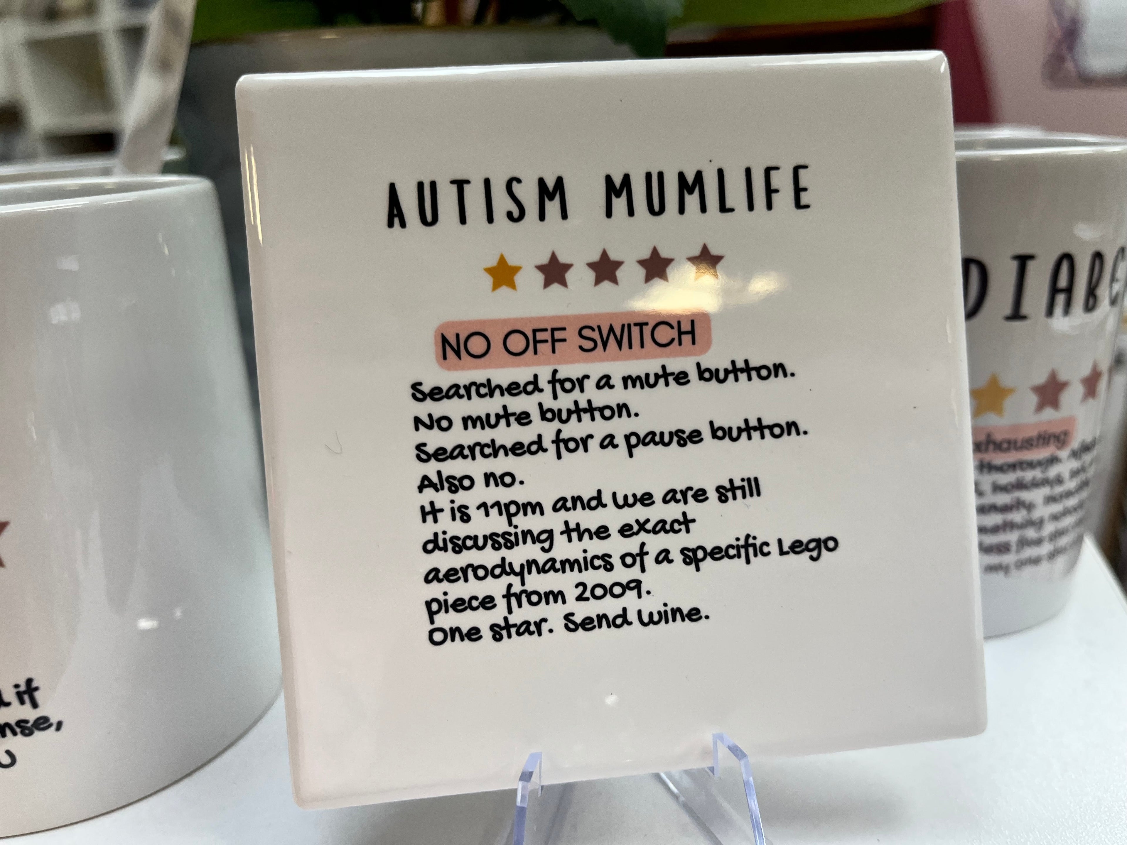 Poor review funny mugs and coasters