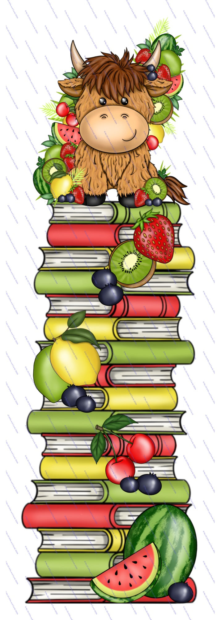 Whimsical Character Bookmarks — Vinyl Bookmark